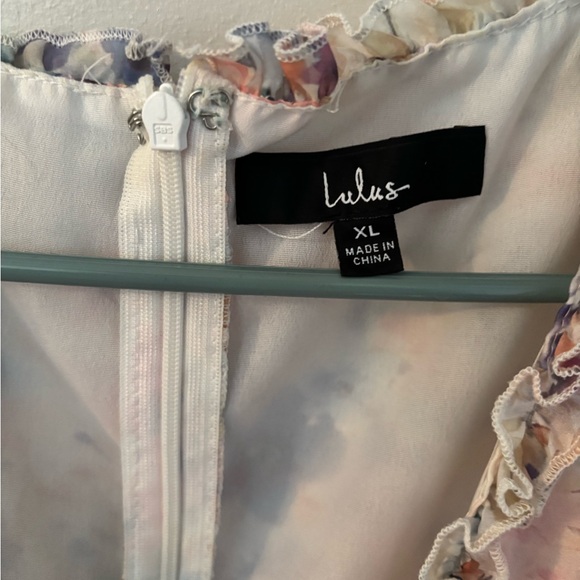 Lulu's Multicolor Floral Ruffle Mini Dress - Picture 2 of 6